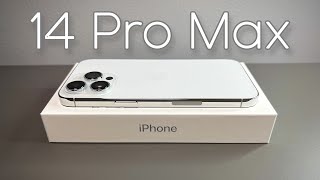 iPhone 14 Pro Max White/Silver - Unboxing \u0026 First Impressions!