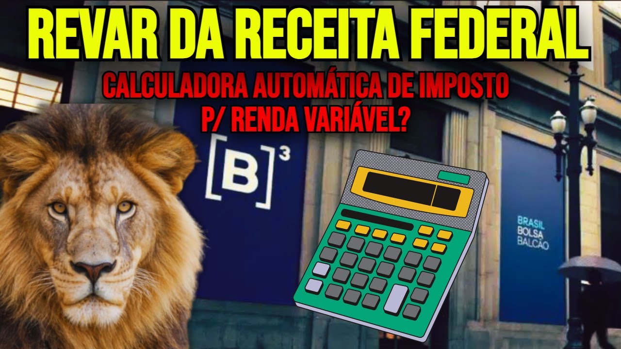 B3 E RECEITA FEDERAL LANÇAM CALCULADORA GRATUITA DE IMPOSTO DE RENDA ...