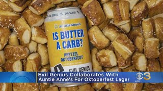 Evil Genius collaborates with Auntie Anne's for Oktoberfest lager