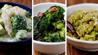 One Broccoli Head 3 ways