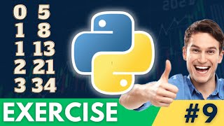 Python Exercises - Fibonacci Sequence (Daily Python Practice #9)