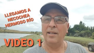 LLEGAMOS A NECOCHEA HERMOSO RÍO QUEQUEN (video1)