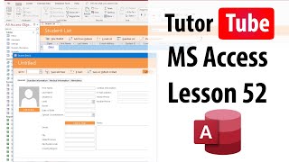 MS Access Tutorial - Lesson 52 - Using Report Wizard