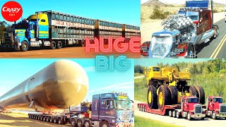 World's Largest TRUCKS  TRAILERS  Powerful Equipment Chang the World  ▶4  🚚😱🚄