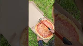 Beard Trimming Pizza Slicing Wood Splitting Hatchet #shorts #hikerunroam