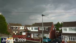 NW England Thunderstorms - June 14, 2020