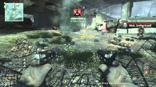 MW3-Amazing bouncing betty multi-kill