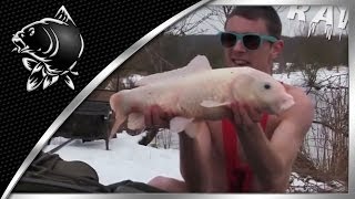 CARP FISHING NASH TV : RAW! WINTER LEAGUE ICE FISHING MATCH! KEVIN NASH CARP ANGLER