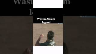 Wasim Akram bowling #shorts #cricket #reels