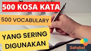 500 kosa kata yang paling sering digunakan