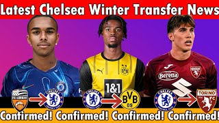 TOP 7 CHELSEA JANUARY TRANSFER NEWS \u0026 TARGETS 2025 With CASEDEI, FELIX \u0026 DISASI Under Enzo Marescas