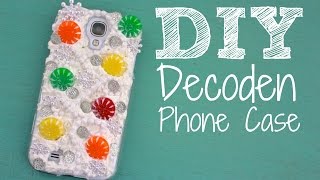 Easy \u0026 Cute DIY Decoden Cell Phone Case