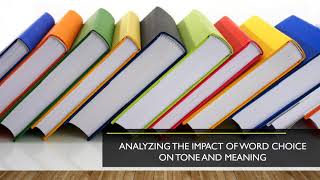 Analyzing Word Choice Impact on Tone and Meaning