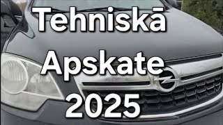 Tehniskā Apskate TA 2025 Cieto Daļiņu Filtrs (DPF) Opel Antara 2013 Gada izlaidums!