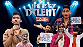 INDIA'S GOT TALENT – COMEDY VIDEO || NITESH SHAH