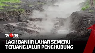 Jalur Penghubung Malang Lumajang Putus Diterjang Banjir Lahar Semeru | AKIP tvOne