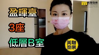 【#代理Natalie推介】盈暉臺3座低層B室