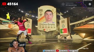 Speed got a bit too excited after packing Ronaldo 💀