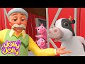 The Animals On The Farm | Jolly Jolly Nursery Rhymes & Kids Songs