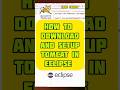 how to download and setup Tomcat sever in eclipse #tomcat #eclipse