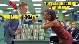 Black Woman Accused of Dirty Money in Bank... What Happens Next Will Shock You!