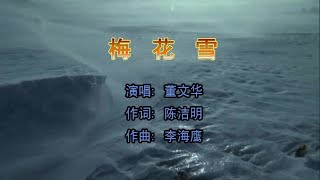 董文华 - 梅花雪—伴奏