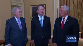 Word for Word: Judge Brett Kavanaugh Begins Meeting with Senators (C-SPAN)