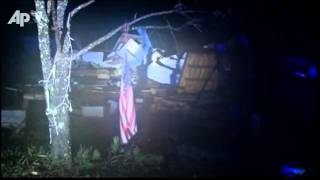 Apparent Tornado Slams N.C., Family Rescued