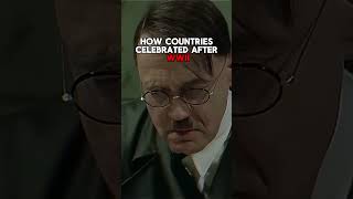 HOW COUNTRIES CELEBRATED AFTER WWII #history #shorts  #politics #usa #uk #ussr #ww2  #france