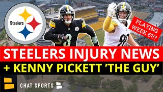 MAJOR T.J. Watt Injury Update + Steelers News On Kenny Pickett, Minkah Fitzpatrick & Cam Heyward