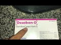 Ossobon D Tablet Ky Kia Faiday Hain ? | Ossobon D Tablet Uses