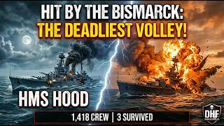 HMS Hood: Hit by Bismarck - 1,418 Died in 3 Minutes!