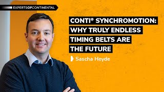 Truly Endless Timing Belts Made of Polyurethane - Conti Synchromotion | Continental