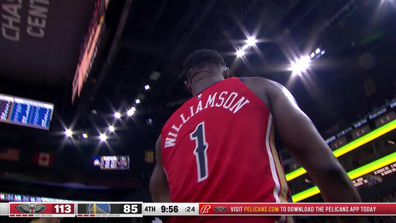 Pelicans Highlights: Zion Williamson With 19 Points Vs. Golden State ...