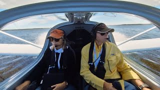 Super Petrel Sandy’s First Water Landing