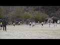 2017.12.26 fcリーヴェス u10 vs ジェンティーレa（前半 予選1試合目：シリウスカップ）