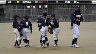 TAISHO BBC（B）区長杯準決勝：北恩加島子ども会野球部戦