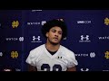 @ndfootball 26 xavier watts 3.31.22