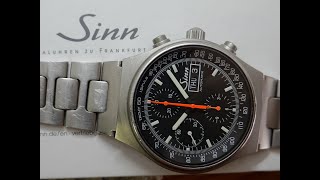 2016 Sinn Chronograph 144 St Sa men's sports watch.  An alternative to an IWC?