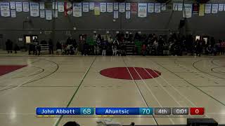 RSEQ Basketball masculin 🏀 John Abbott @ Ahuntsic [11/22/2024]