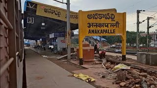 ANAKAPALLE RAILWAY STATION VERY HIGH SPEED SKIPPING GANDHIDHAM - VSKP S.F. EXPRESS