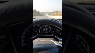 HONDA CIVIC 2018 TOP SPEED 185Km/h TO 215Km/h TOO FAST...