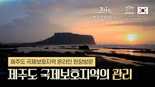 소중한 제주도의 자연, 누가 어떻게 관리하나요? [유네스코X제주도 국제보호지역 여행 가이드 ③]