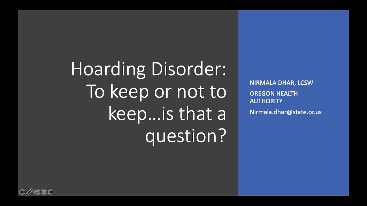 Hoarding Disorder In Older Adults - YouTube