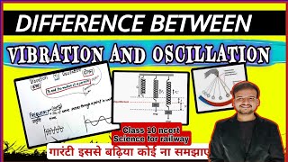 Vibration vs oscillation ll difference between vibration and oscillation ll vibration #vibration