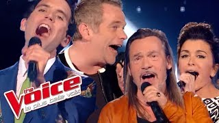 Starmania – Quand on arrive en ville | Garou, Mika, Jenifer \u0026 Florent Pagny | The Voice 2014│Prime 3