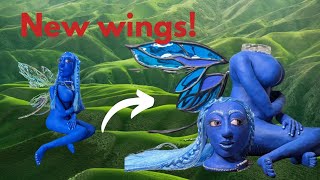 Sculpting BEAUTIFUL clay and resin wings