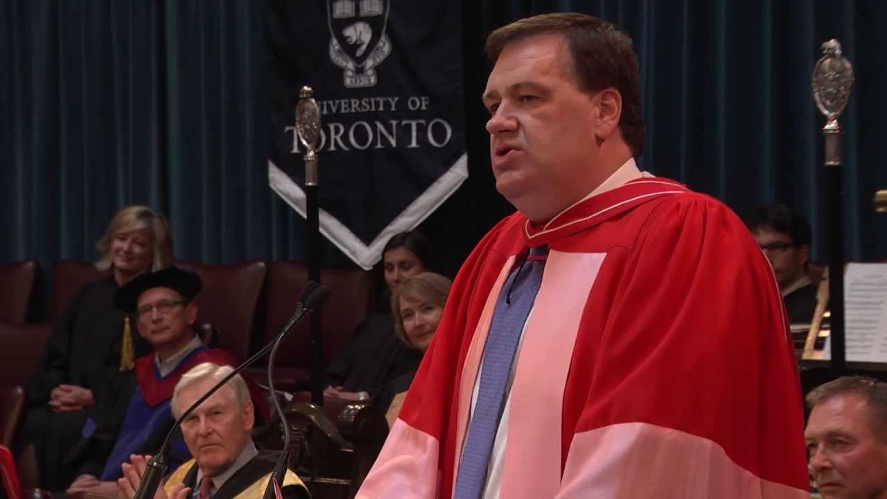 University Of Toronto: Murray Edwards, Convocation 2013 Honorary Degree ...