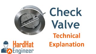 Check Valve Types, Parts, and Use - Technical Explanation