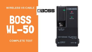 Boss WL-50 Wireless System Pedalboard Overview (Complete Test) Fender John Mayer Signature Strat 🎸